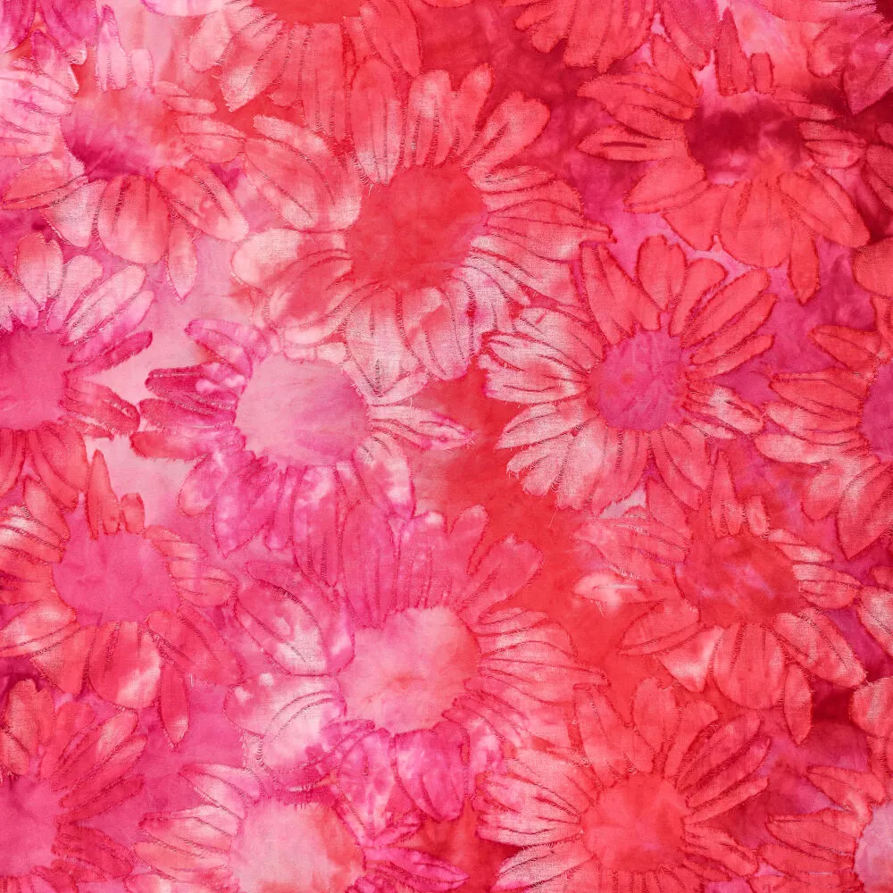 20607 Tie Dye Flower Cover Knipidee.nl Double folded or Rolls